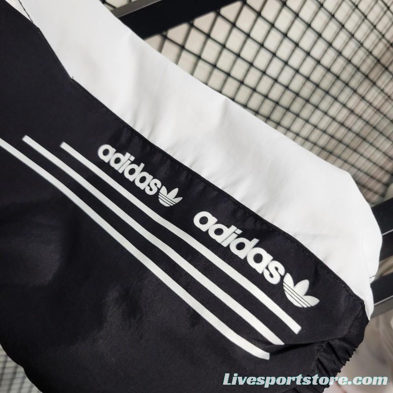 2023 Adidas Originals Black Windbreaker