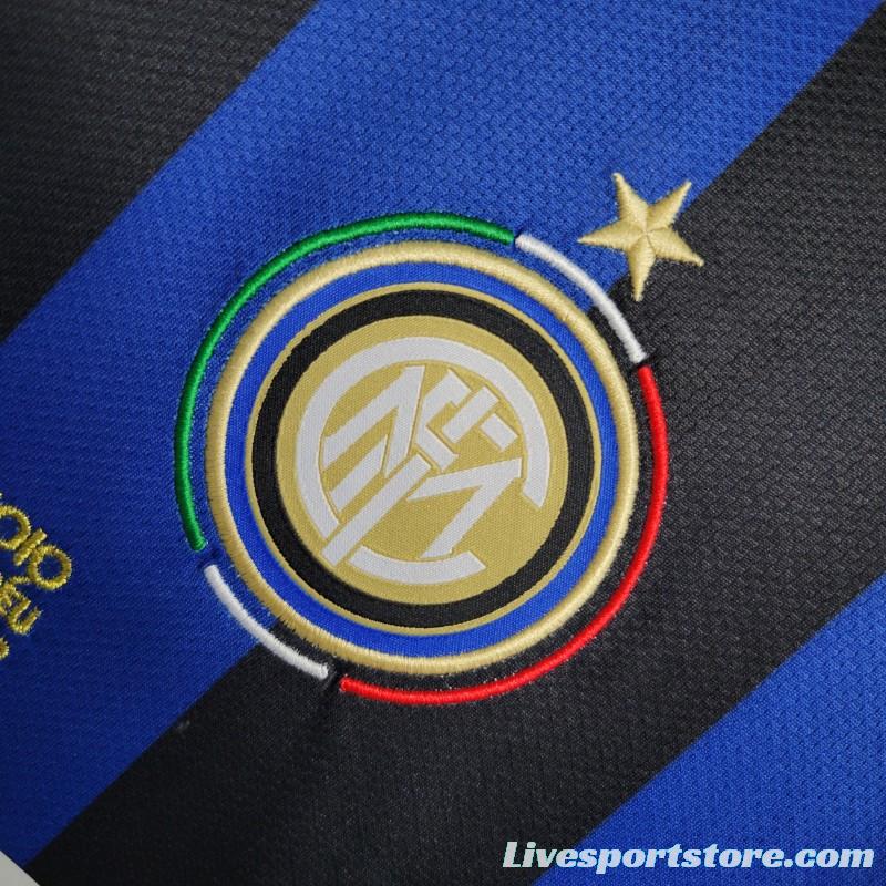 Retro 09-10 Inter Milan Home Jersey