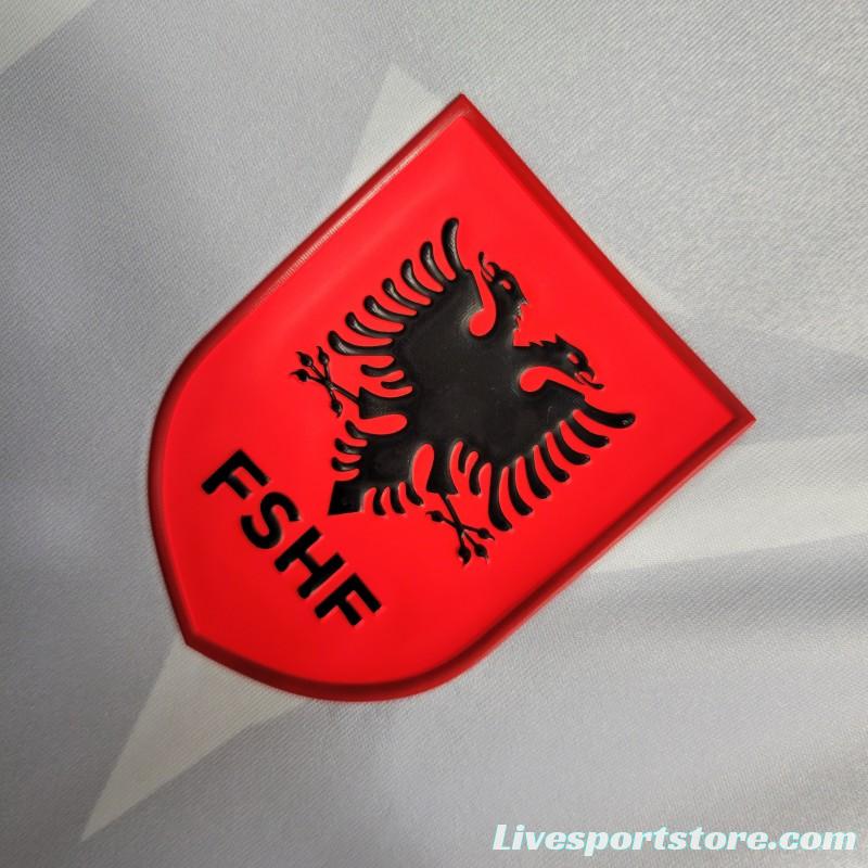 2023 Albania Away White Jersey