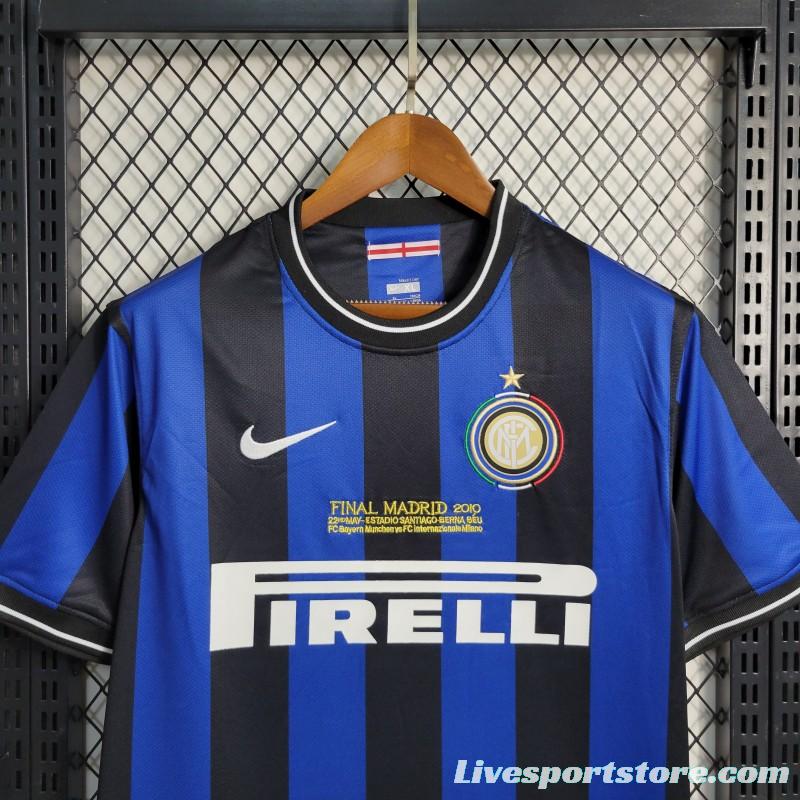 Retro 09-10 Inter Milan Home Jersey