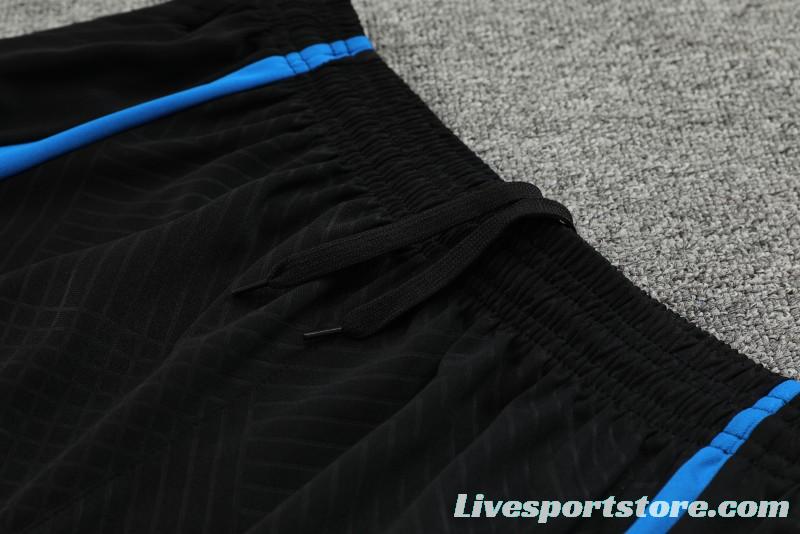 23-24  Barcelona Grey Black Short Sleeve Jersey+Shorts