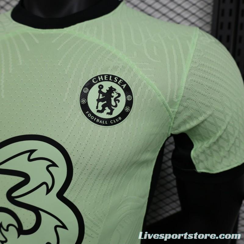 Player Version 23/24 Chelsea Away Green Jersey