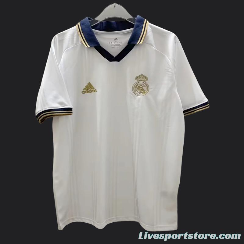 Retro 19/20 Real Madrid Home Training Jersey