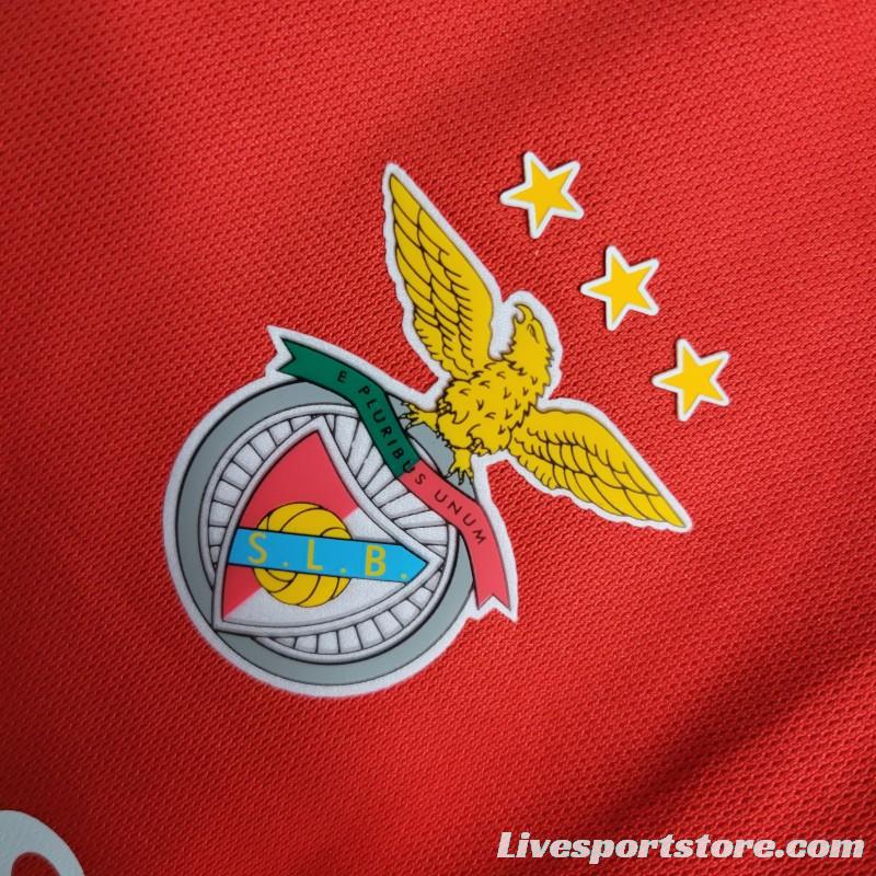 23-24 KIDS Benfica Home Jersey Size 16-28