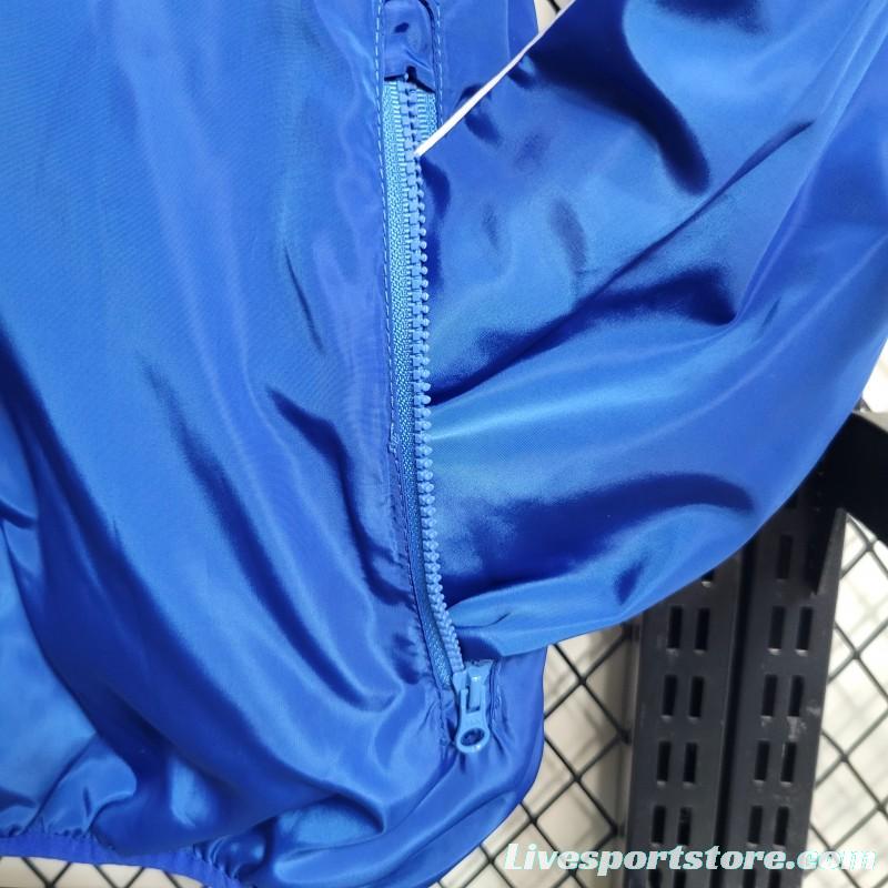 23-24 Windbreaker Yokohama F. Marinos Blue Windbreaker