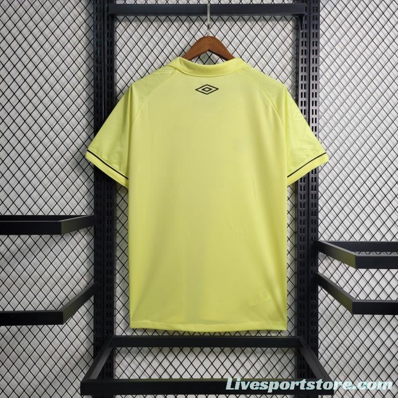 23-24 Gremio Yellow Goalkeeper Jersey