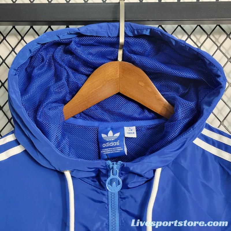 23-24 Windbreaker Yokohama F. Marinos Blue Windbreaker