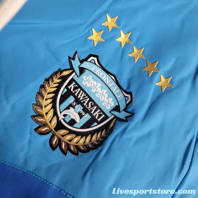 23-24 Kawasaki Frontale Blue Windbreaker