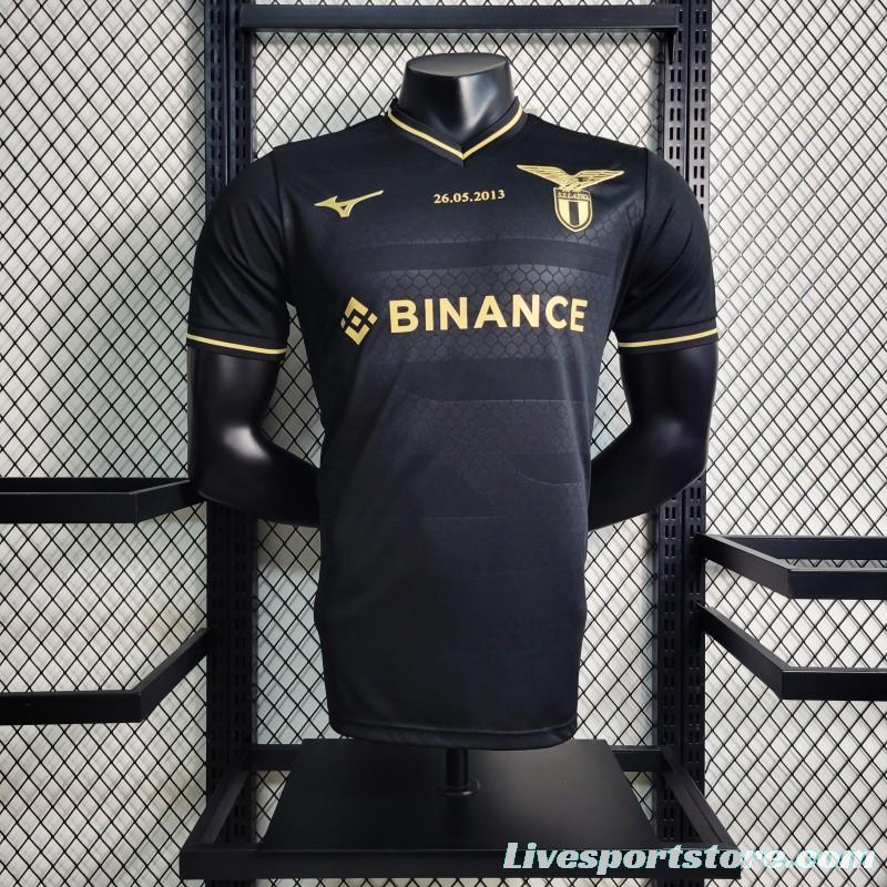 Player Version 23-24 Lazio Black 10th Anniversary Edition Jersey