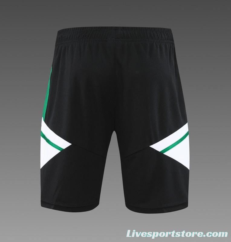 23 24 Real Madrid Green Short Sleeve+Shorts