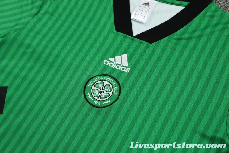 23 24 Celtic Green Remake Icon Short Sleeve+Shorts