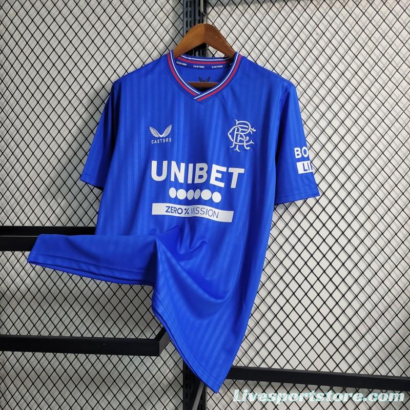 23/24 Glasgow Rangers Home Jersey