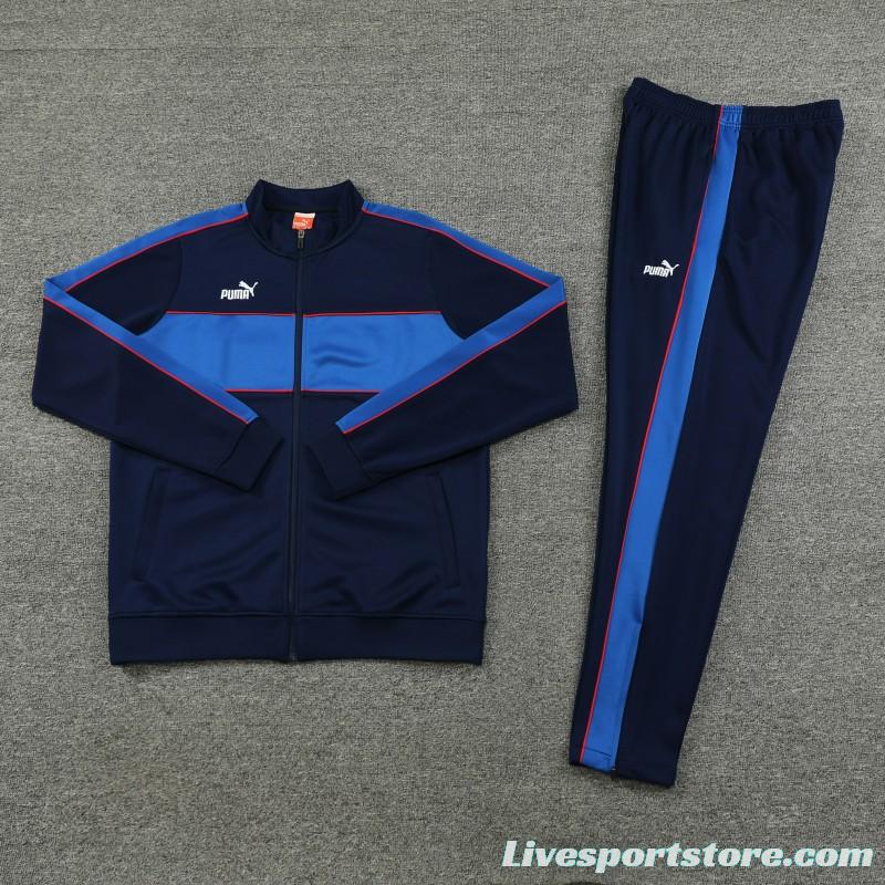 23/24 Puma Navy Full Zipper Jacket+Pants