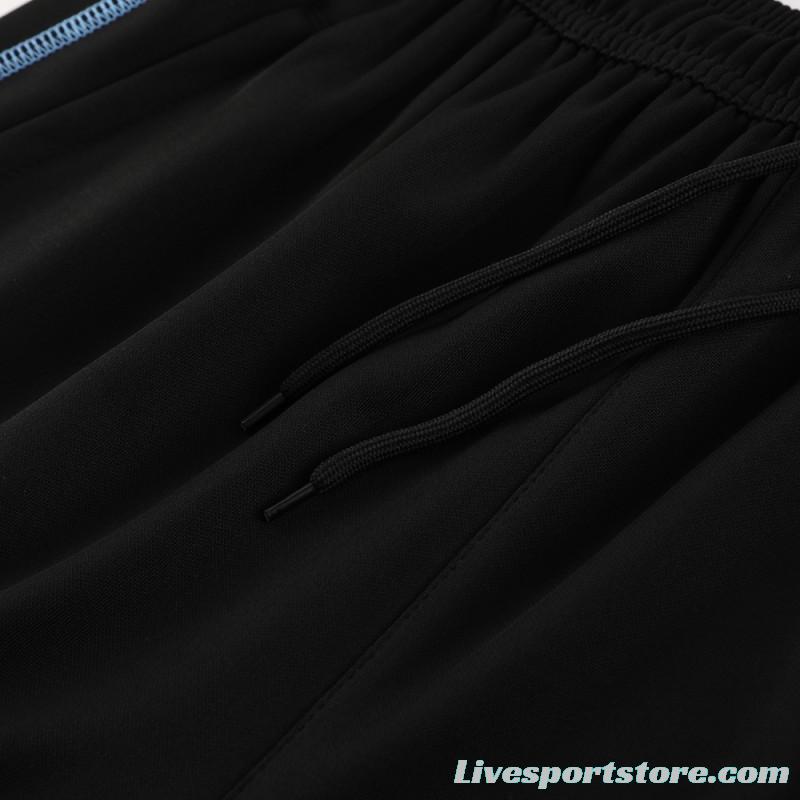 23/24 Arsenal Black Half Zipper Jacket+Pants