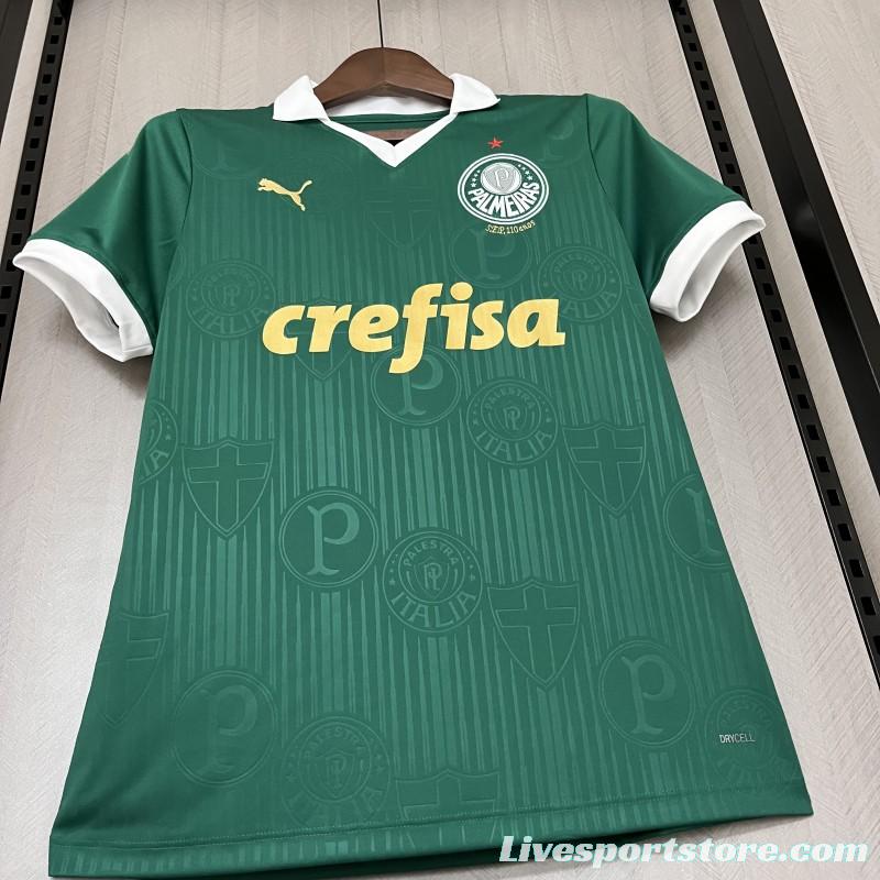 2024/25 Women Palmeiras Home Jersey