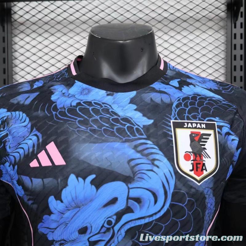 Player Version 2024 Japan Black/Blue Dragon Concept Jersey