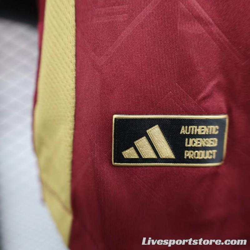 Player Version 2024 Belgium Home Jersey