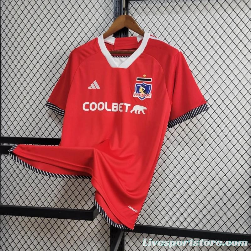 24/25 Colo Colo Third Red Jersey