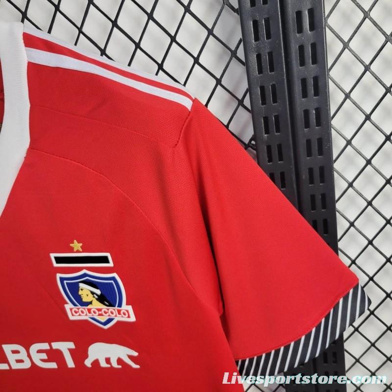 24/25 Colo Colo Third Red Jersey