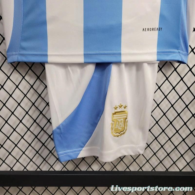 2024 Kids Argentina Home Jersey