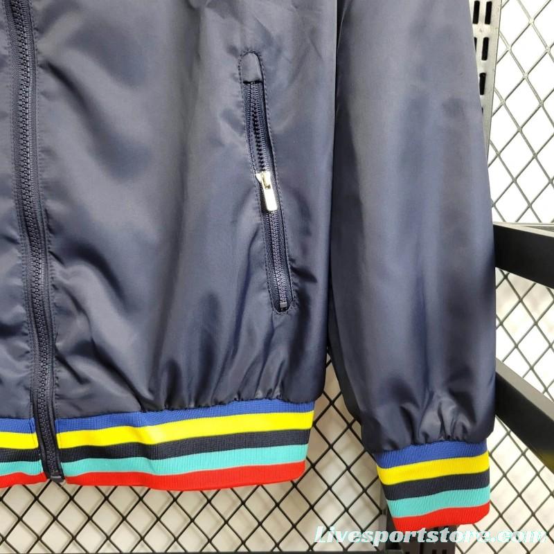 24/25 Corinthians  Navy/Yellow Windbreaker