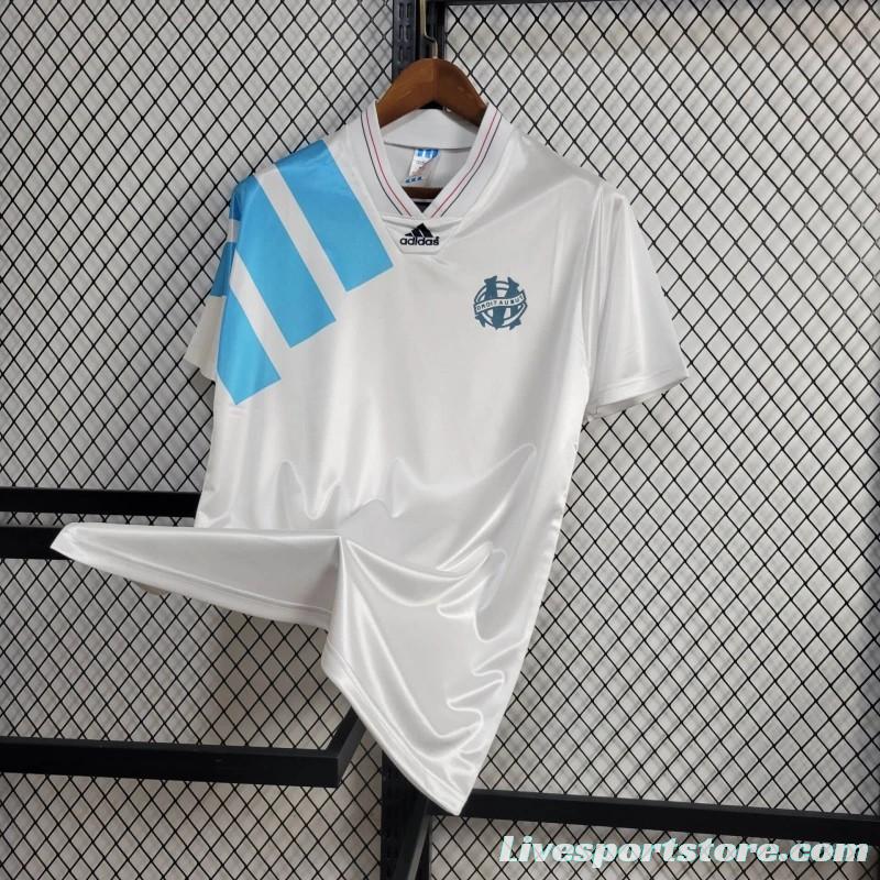 Retro 92/93 Olympique Marseille Home Jersey