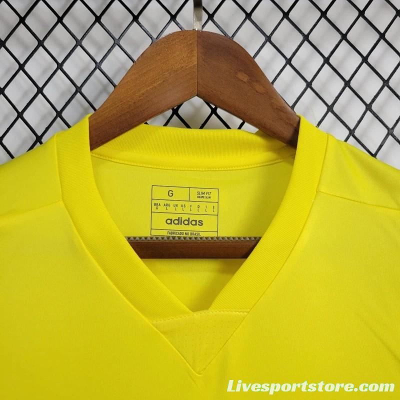 24/25 Flamengo Yellow Vest Training Jersey