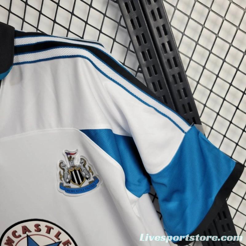 Retro 99/00 Newcastle United Away White Jersye