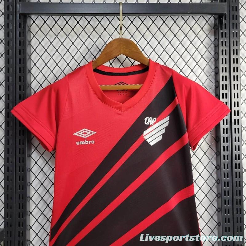 24/25 Women Athletico Paranaense Home Jersey