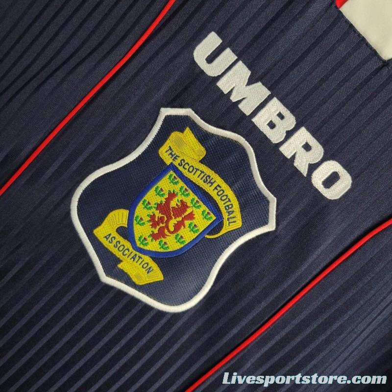 Retro 1996/98 Scotland Away Jersey