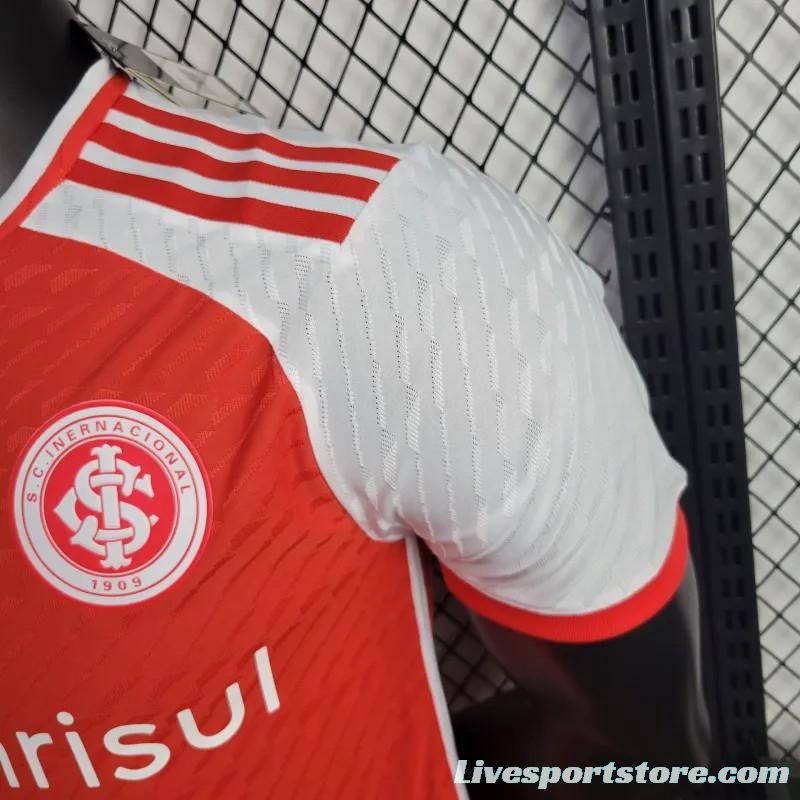 Player Version 24/25 SC Internacional Home Jersey