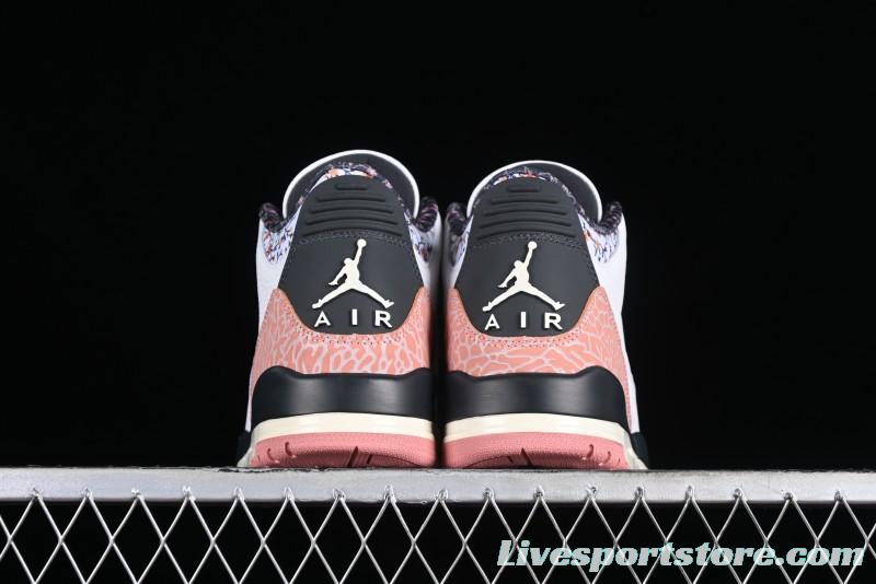 Air Jordan 3 GS "Red Stardust"