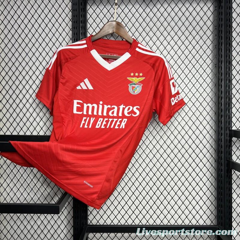 24/25 Benfica Home Jersey