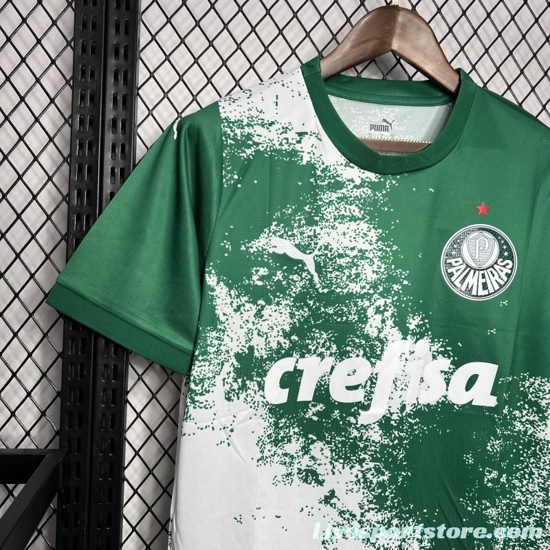 24/25 Palmeiras Special Edition White And Green Jersey