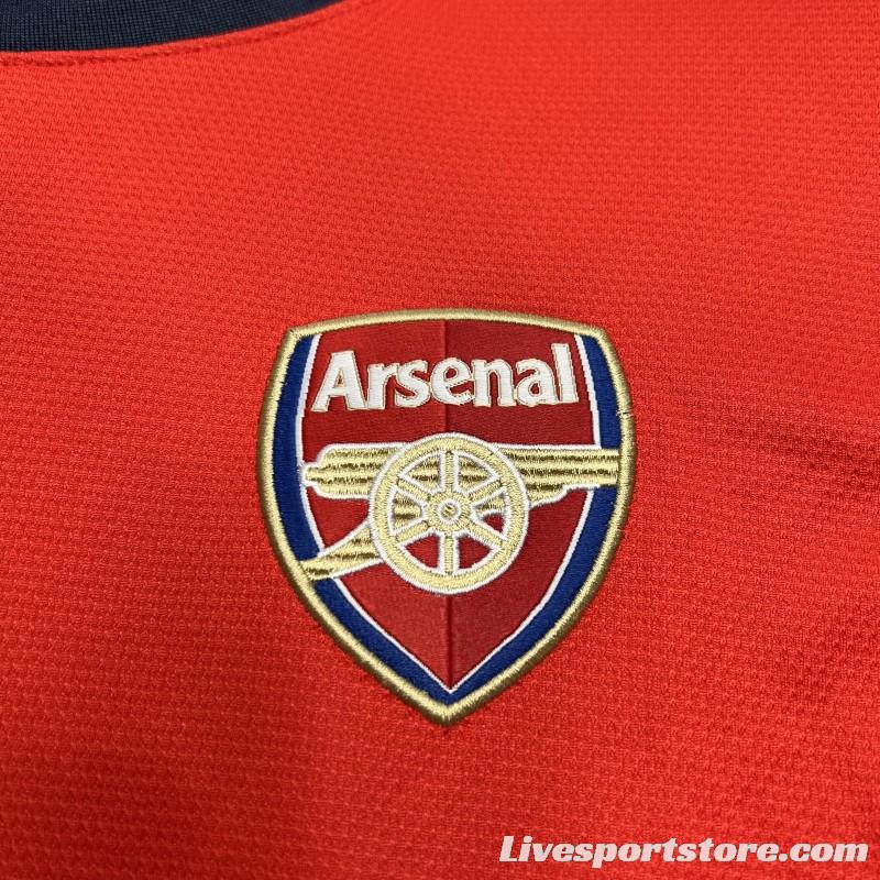 Retro 12/13 Arsenal Home Long Sleeve Jersey