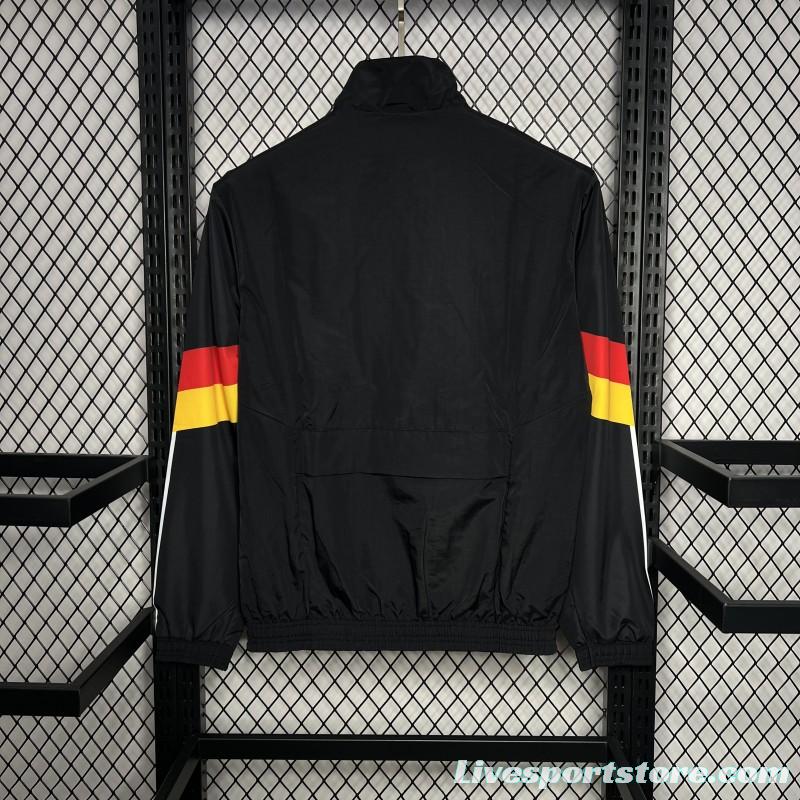 2024 Germany Black Windbreaker