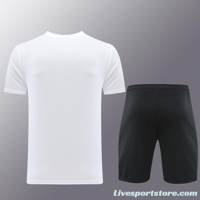 24/25 Nike White Short Sleeve Jersey+Shorts