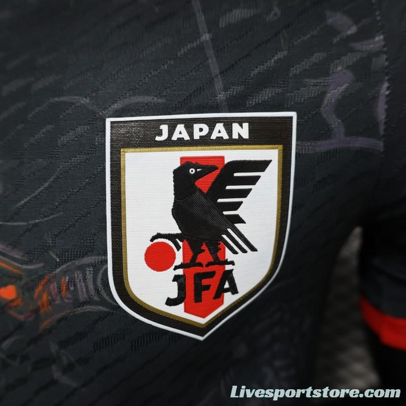 Player Version 2024 Japan Black Dragon With Glared Eye Concept Jersey