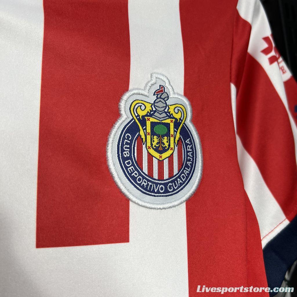 24/25 Kids Chivas Guadalajara Home Jersey