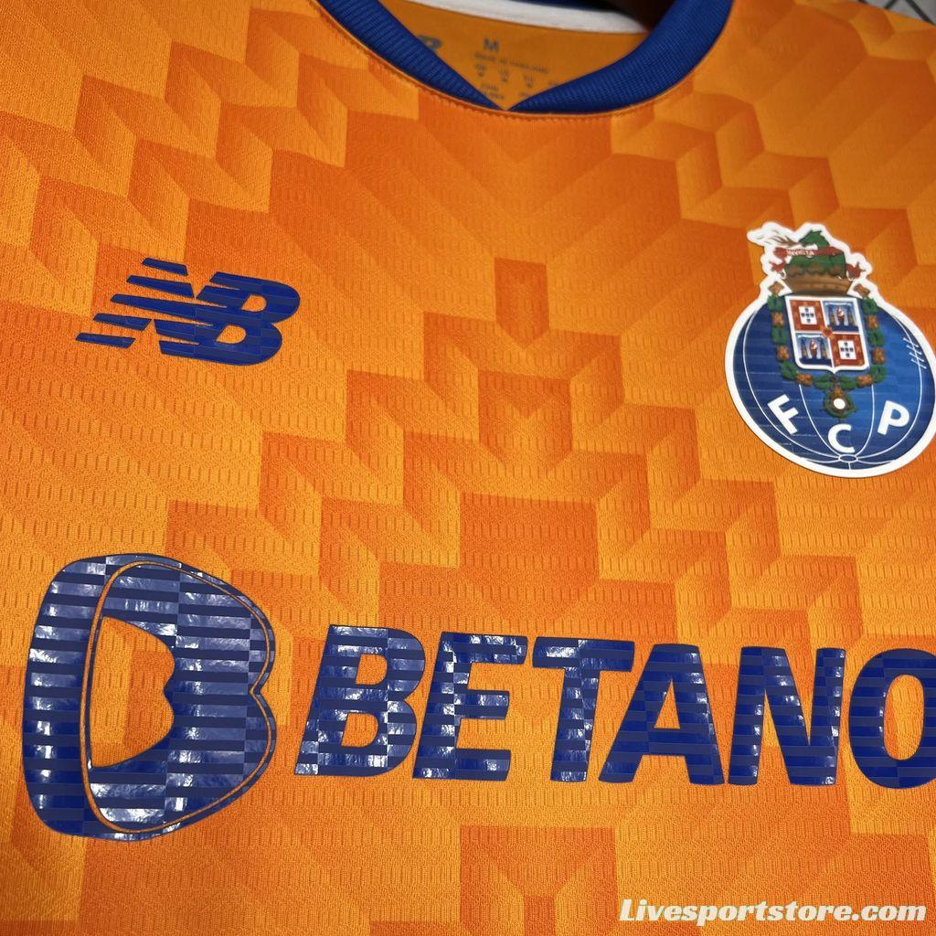 24/25 FC Porto  Away Orange Jersey