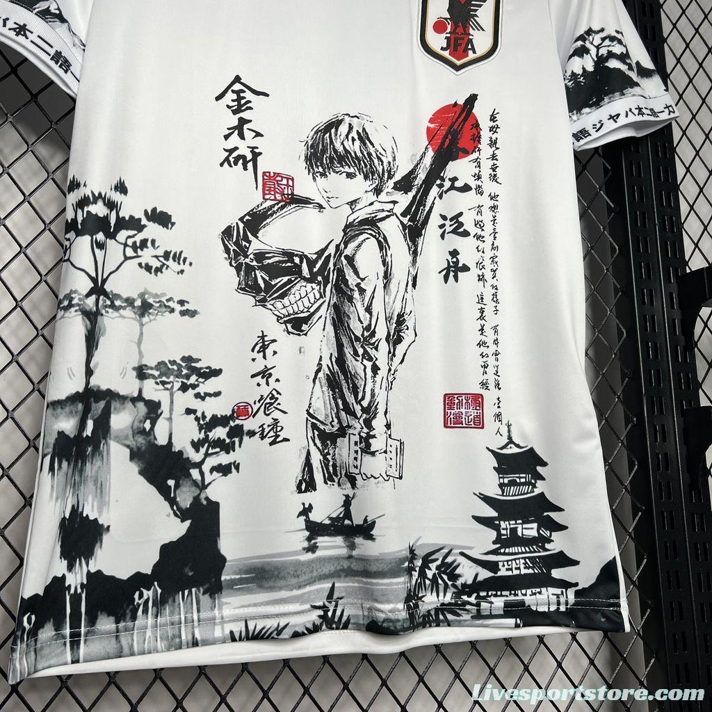 2024 Japan Tokyo Ghoul Kaneki Ken White Special Jersey