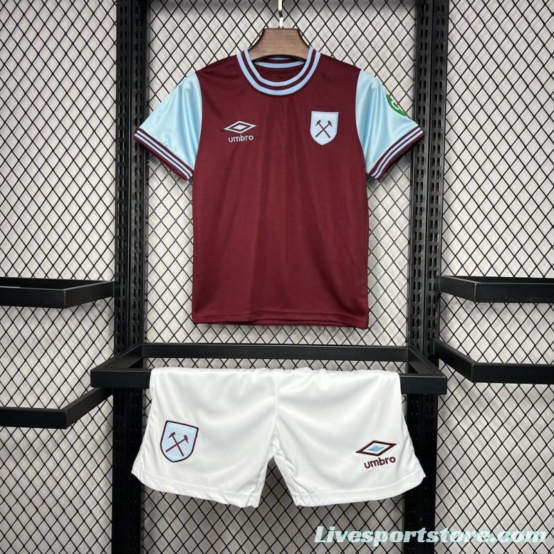 24/25 West Ham United Home Jersey