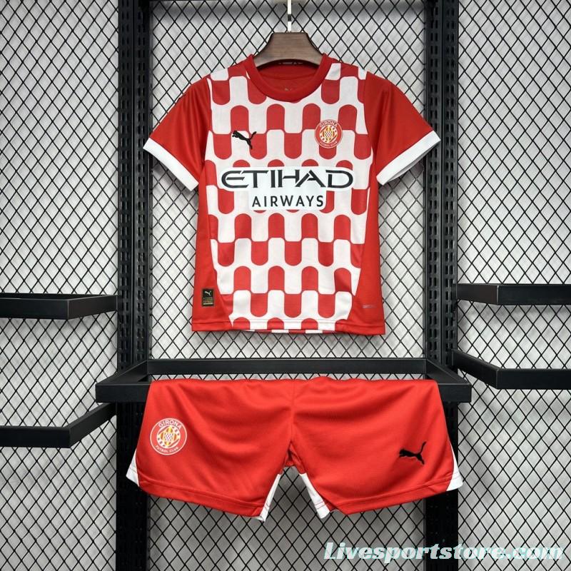 24/25 Kids Girona Home Jersey