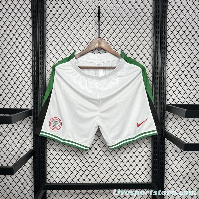 2024 Nigeria Home Shorts