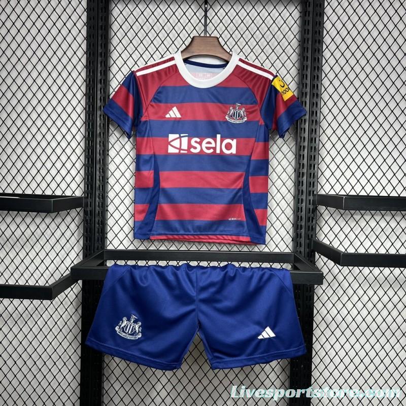 24/25 Kids Newcastle United Away Jersey