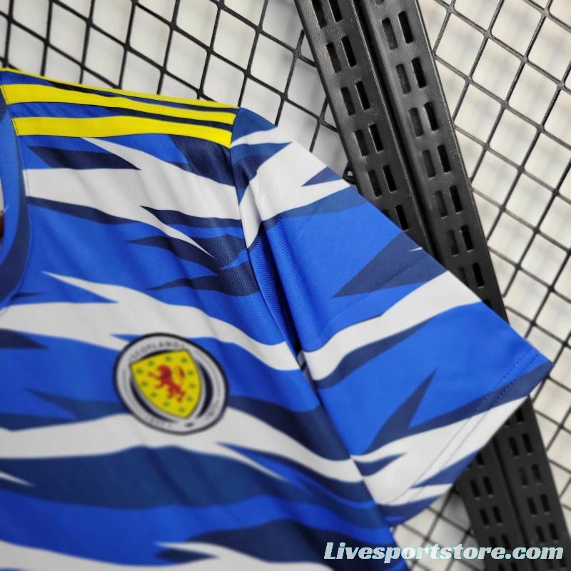 2024 Scotland Training Jersey Clothes