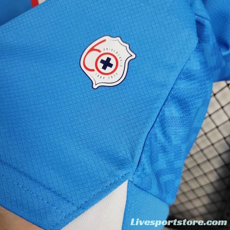 24/25 Cruz Azul Home Jersey