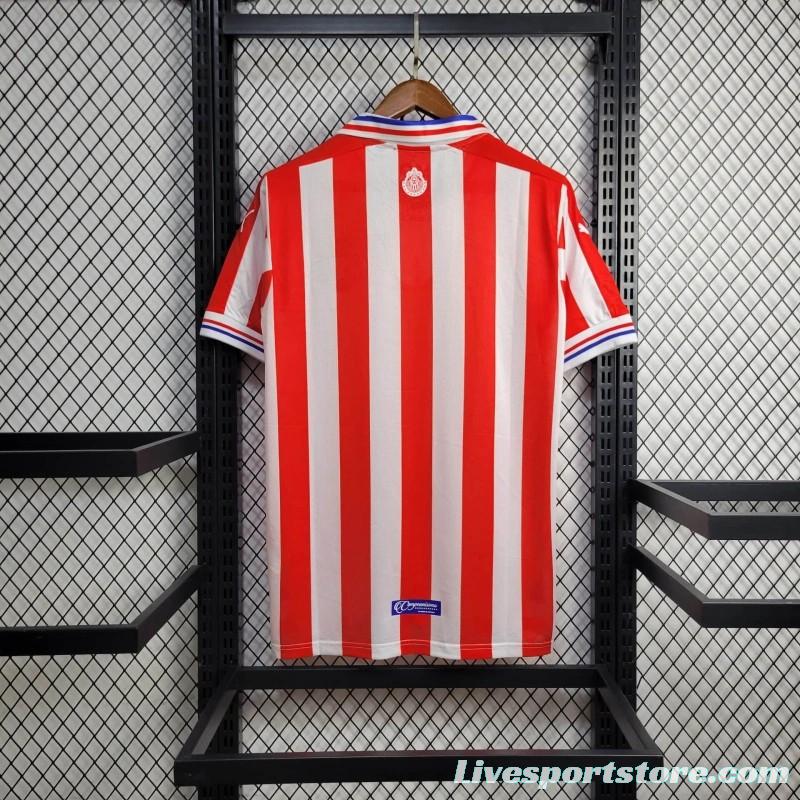 Retro 16/17 Chivas Guadalajara 110-Years Anniversary Home Jersey