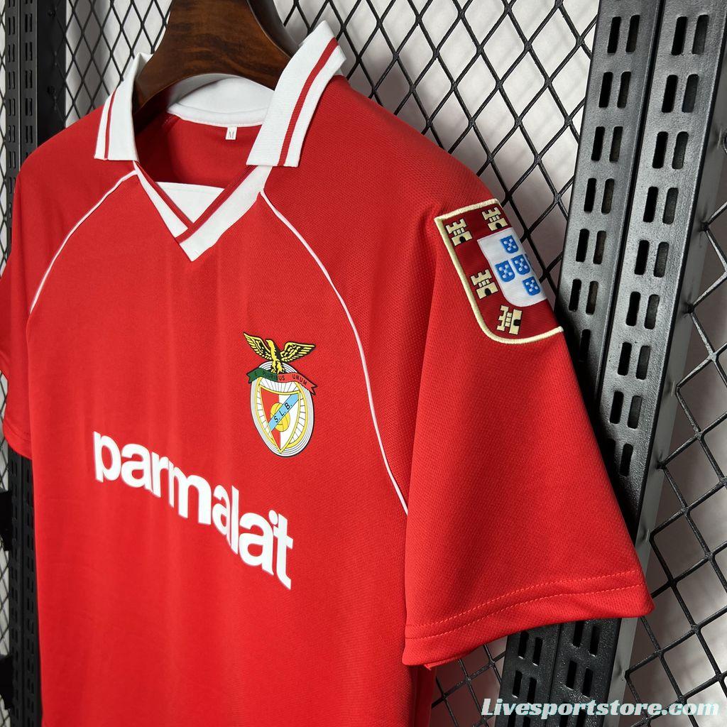 Retro 94/95 Benfica Home Jersey