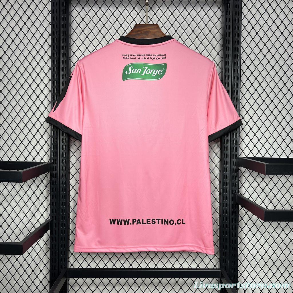 2024/25 CD Palestino Pink Graffiti Jersey